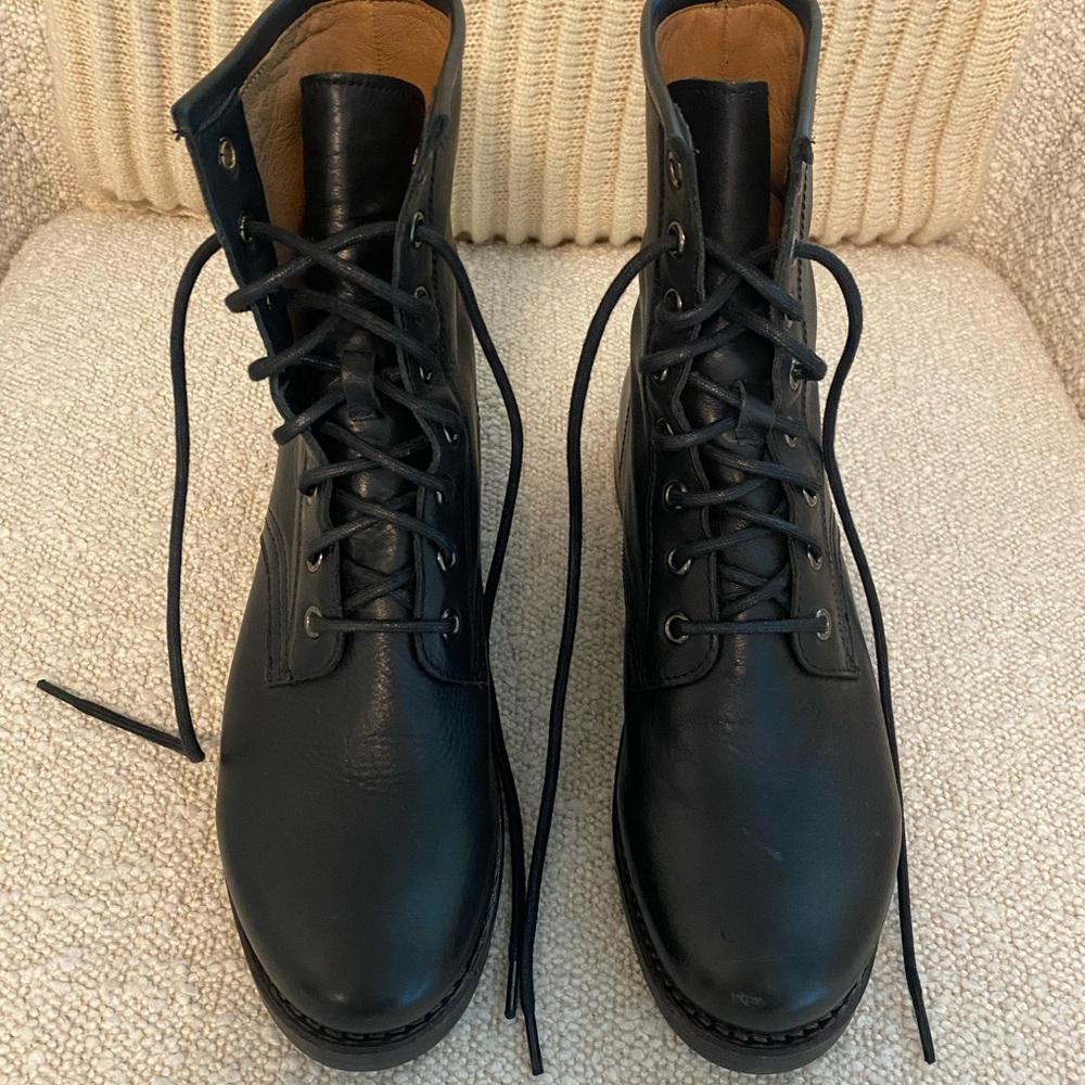 Frye Combat Boots